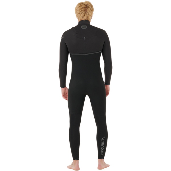 2026 Rip Curl Mens E-Bomb 3/2mm Zip Free Wetsuit 17OMFS - Black